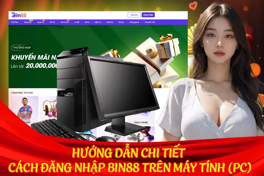 Hướng Dẫn Chi Tiết Cách Đăng Nhập Bin88 Trên Máy Tính (PC)